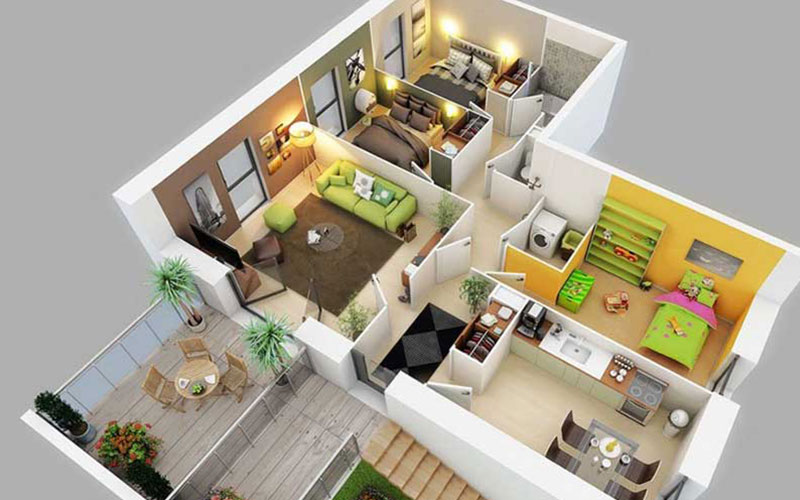 зд планировка дома