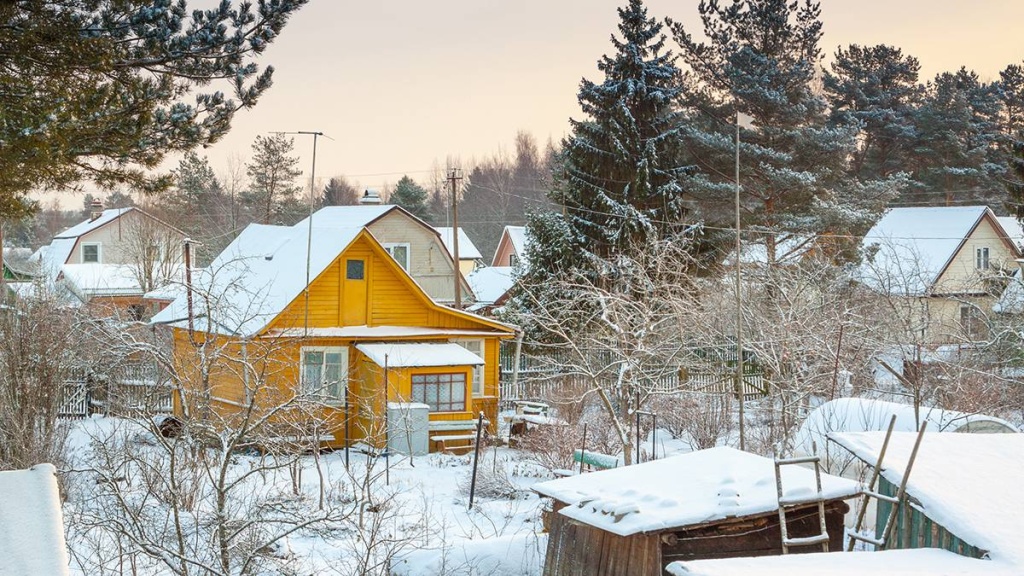 дом после весны