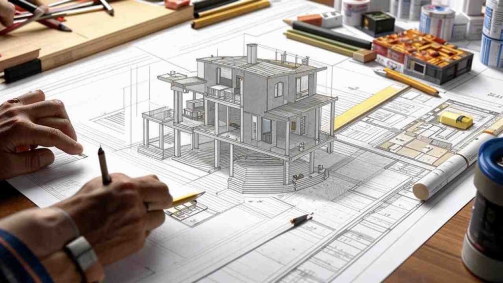 чертеж проекта подготовка