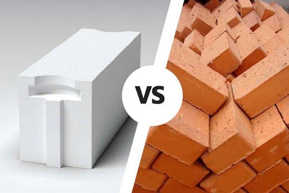 кирпич и газобетон фото